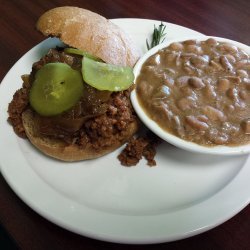 Pinto Bean Sloppy Joes