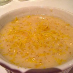 Old-Fashioned Tapioca With Lemon Sauce