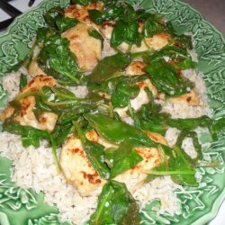 Spinach Lemon Chicken Breast