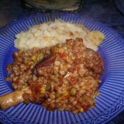 Braised Lamb Shanks With Guinness & Barley