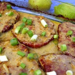 Quick Baked Pork Chops With Sherry Flavour