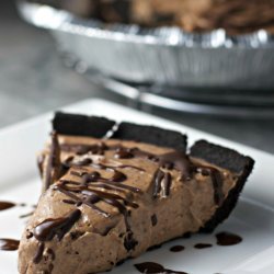 Chocolate Peanut Butter Tofu Pie