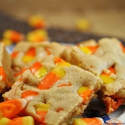 Candy Corn Peanut Bars