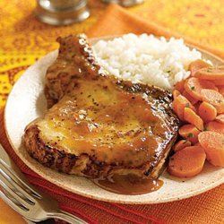 Pork Chops With Apricot Sauce