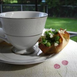 Dainty Pea Salad Cups