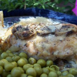 Pork Chops and Potatoes in Mushroom Sauce