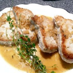 Pan Seared Pork Chops With Cidar Sauce