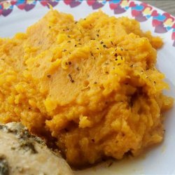 Yam 'n Butternut Squash Mash