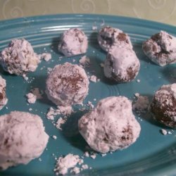 Chocolate Peanut Butter Snowballs