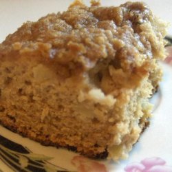 Apple Coffee Cake With Crumble Topping