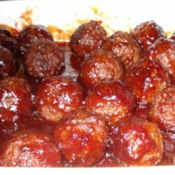 Eileen's Jelly Meatballs