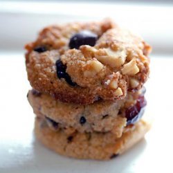 Gluten Free Cranberry Walnut Chocolate Chip Cookies