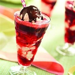 Fudgy Chocolate Cherry Float