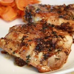 Easy Garlic Broiled Chicken