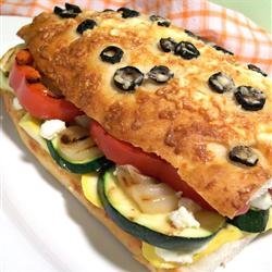 California Grilled Veggie Sandwich