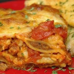 Beefy Baked Ravioli