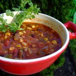 Smokin' Scovilles Turkey Chili