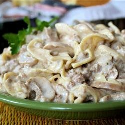 Simple Hamburger Stroganoff