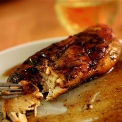 Rosemary Chicken with Orange-Maple Glaze