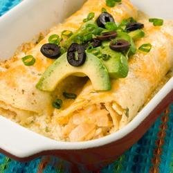 Seafood Enchiladas