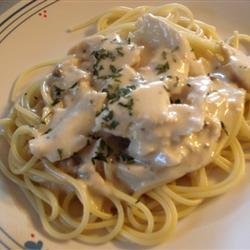 Slow Cooker Italian Chicken Alfredo