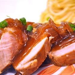 Slow Cooker Teriyaki Pork Tenderloin