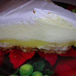 Super Easy Triple Layer Lemon Pie