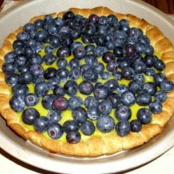 Lemon Blueberry Puff Tart