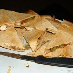 Moo Shu Chicken Quesadillas  -  Ww 4 Points