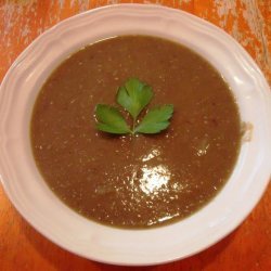 Egyptian Yellow Lentil Soup