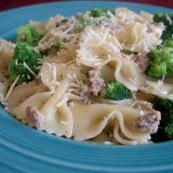 Broccoli Macaroni With Sausage