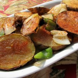 Diner Home Fries from Leftover Baked Potatoes