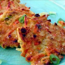 Calico Potato Latkes With Applesauce