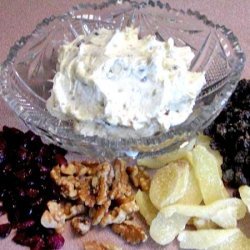 Walnut, Raisin,dried Cranberries Cream Cheese Spread