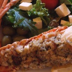 Baked Stuffed Lobster Tails