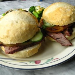 Grilled Thai Steak Sandwiches