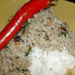 Gai Krapow (Minced Chicken With Basil)