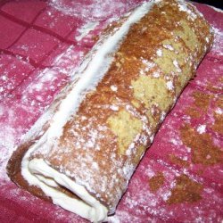 Yummy Banana  Cake Roll