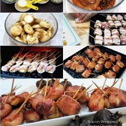 Bacon Wrapped Water Chestnuts (Rumaki)