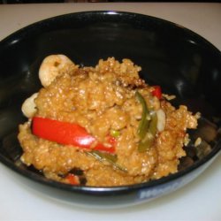 Japanese Rice With Shrimp and Vegetables