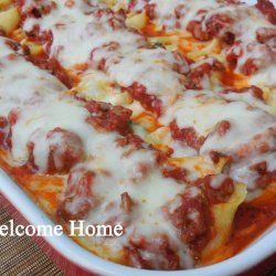 Meat Stuffed Jumbo Shells