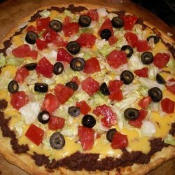 Tasty taco pie