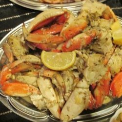 Garlic Roasted Crab