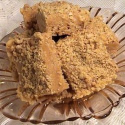 Crispy Peanut Butterscotch  Layer Squares (No Bake)