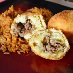 Stuffed Potato Balls ( Papas Rellenas )