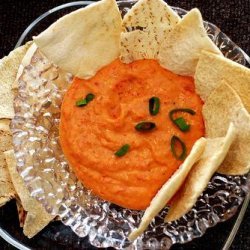 Roasted Red Pepper and Goat Cheese Dip