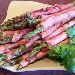 Grilled Asparagus Wrapped in Prosciutto