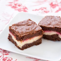 Raspberry Cream Cheese Brownies