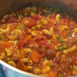 Hamburger Minestrone