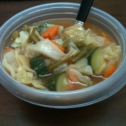 Weight Watchers 0 Point  Garden Vegetable  Soup